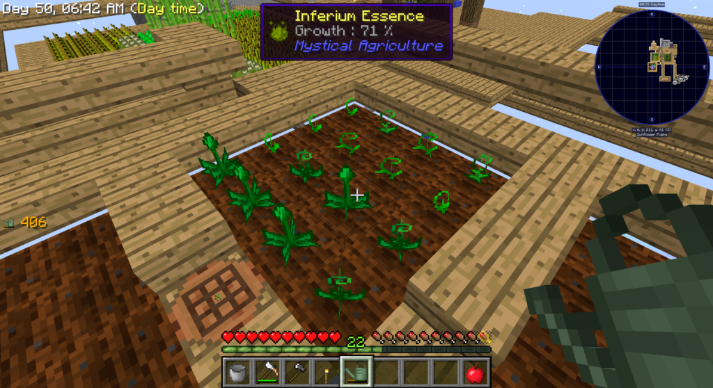 Skyfactory 4 Mystical Agriculture